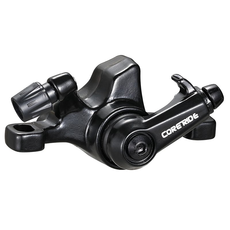 CORERIDE Delicate Compact Mechanical Line Pull Front Rear Caliper Kit for Mtb and Electric Bike 160mm 180mm Disc Brake Rotor
